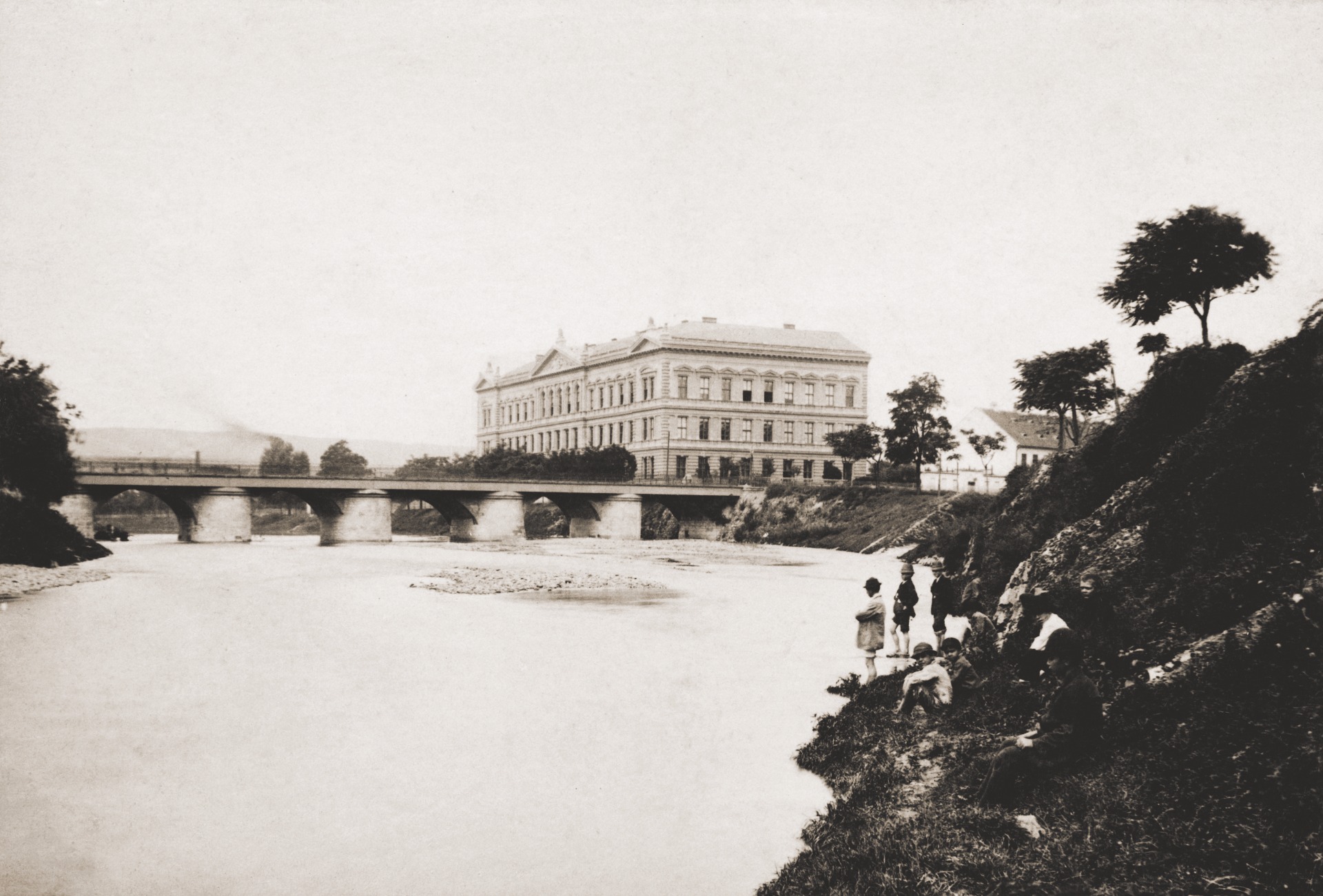 Budova učitelského ústavu, dnes Fakulta architektury VUT v Brně © Archiv města Brna