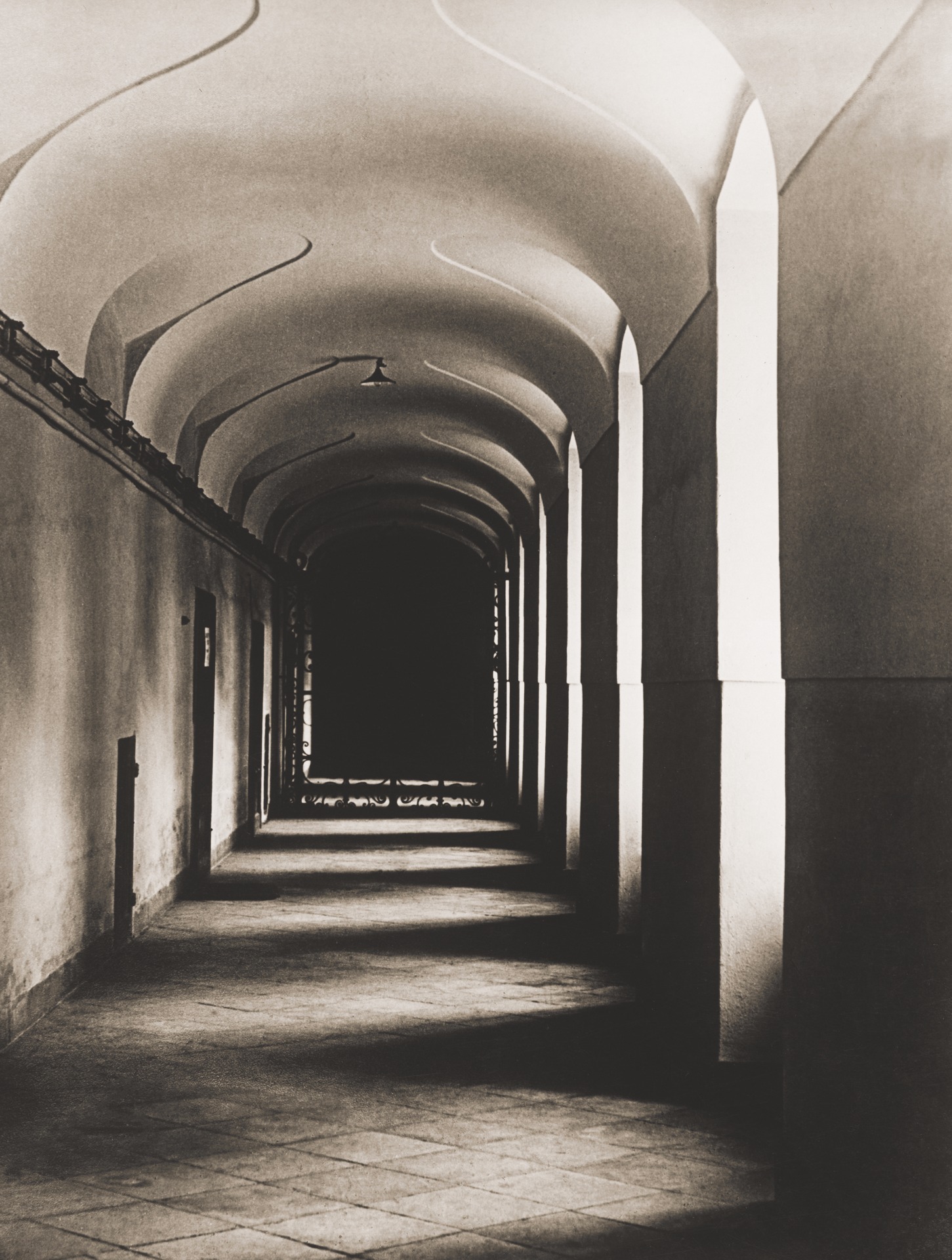 Corridor of the foundation in the Augustinian Abbey                     © Moravian Museum