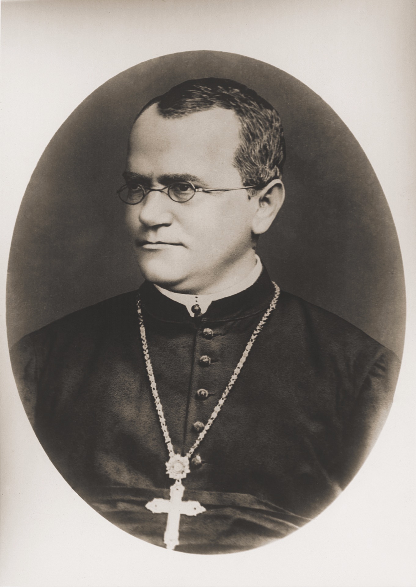 Johann Gregor Mendel (1822-1884) © Archivo de la Ciudad de Brno