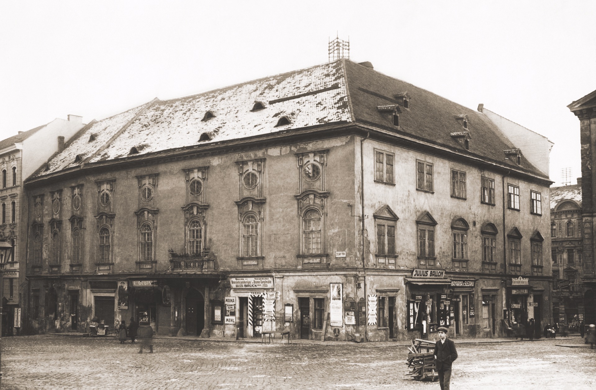 El Teatro Reduta en Zelný trh (Mercado de verduras) © Museo Regional Moravo