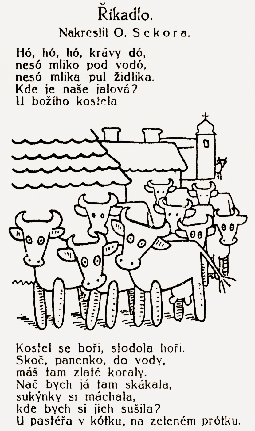 Nursery Rhymes from the Children's Corner of Lidové noviny © Moravian Museum