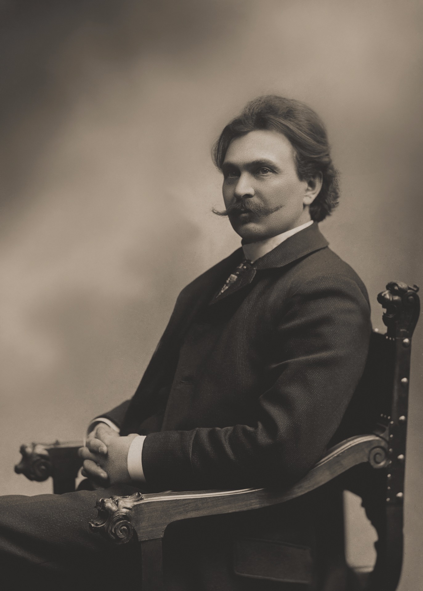 Cyril Metoděj Hrazdira, primer director musical de la ópera "Jenůfa" © Museo Regional Moravo