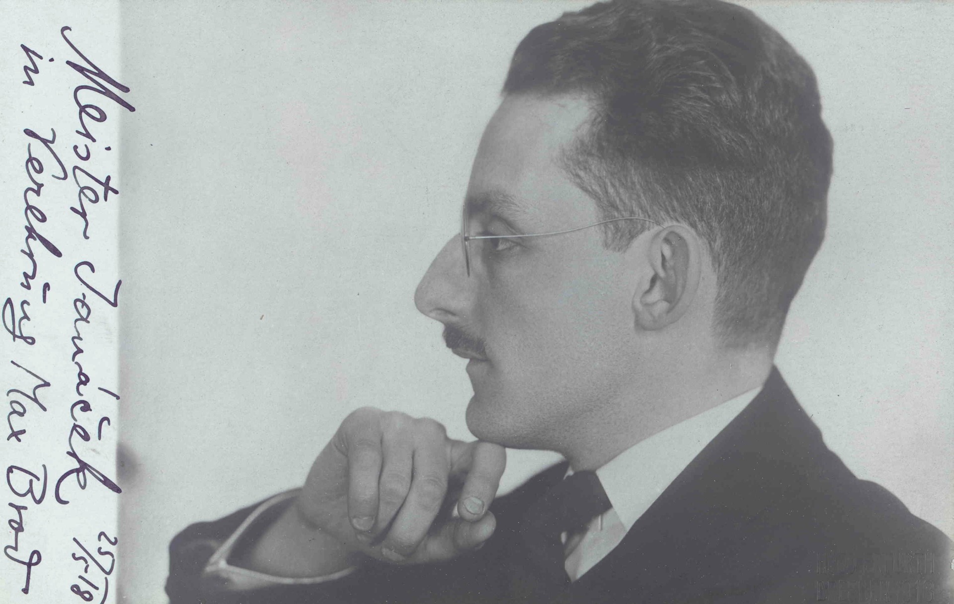 Max Brod (1884–1968) © Moravské zemské muzeum