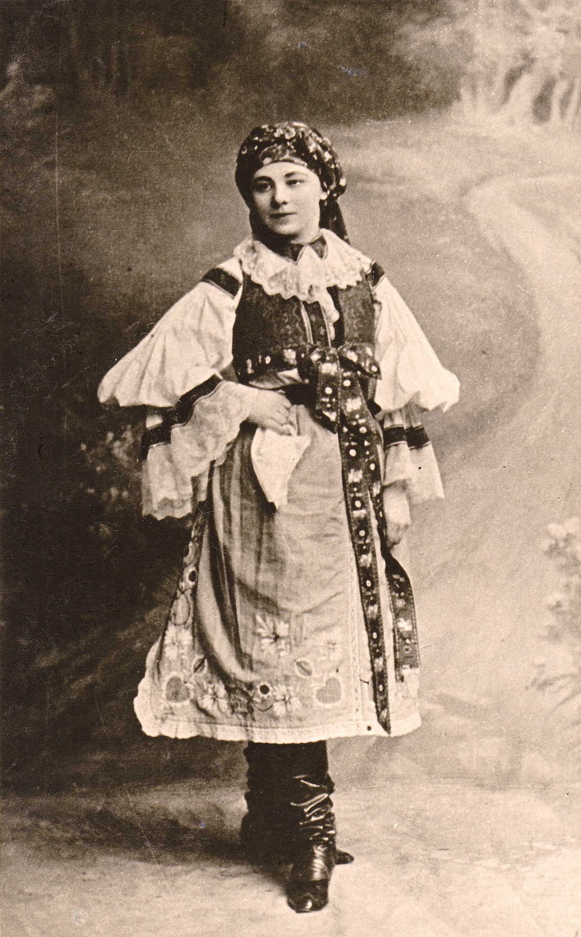 Růžena Kasparová – Jenůfa in the first Brno production © Moravian Museum