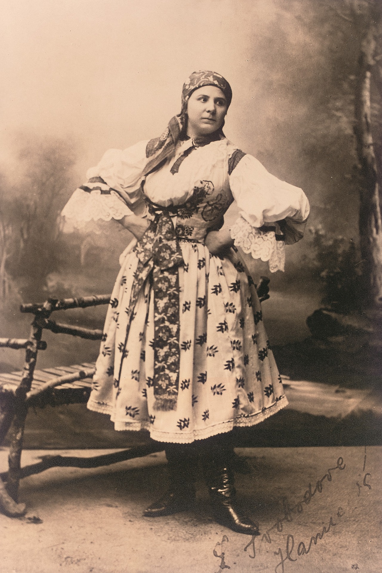 Leopoldina Svobodová – Kostelnička in the first Brno production © Moravian Museum