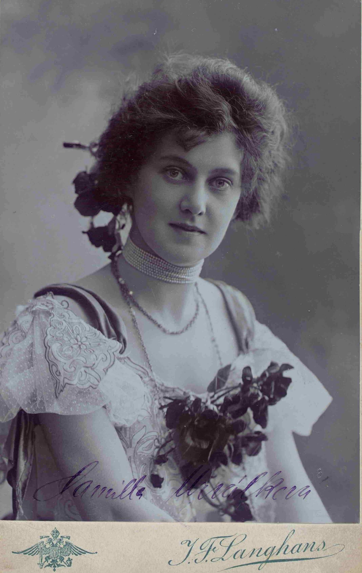 Kamila Urválková (1875–1956), se kterou se Janáček seznámil v lázních Luhačovice, inspirátorka opery Osud © Moravské zemské muzeum